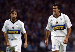 Lo que le dijo Luis Figo al Chino Recoba cuando jugaban en el Inter