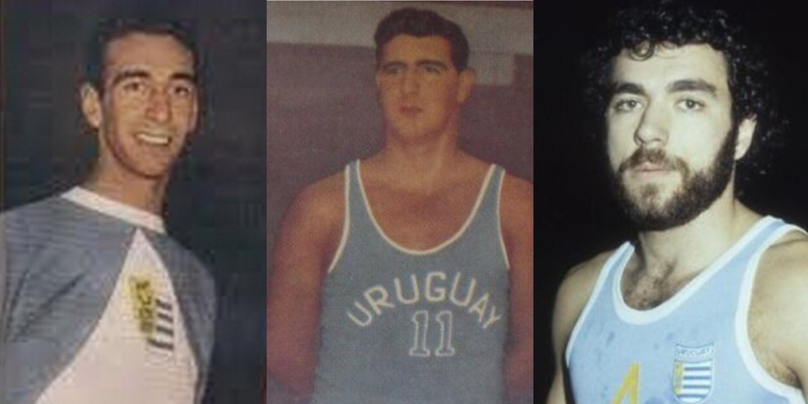 Adesio Lombardo, Oscar Moglia y Horacio López, dejaron su marca goleadora en la historia de los Juegos Olímpicos.